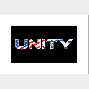 Unity. Israel and America Posters and Art